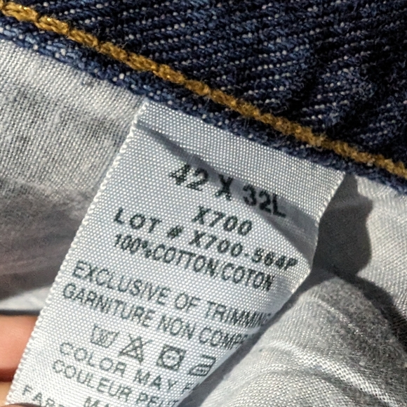 NWT Vintage Blue Bay jean company Men's Western jeans size 42x32 - Picture 4 of 9